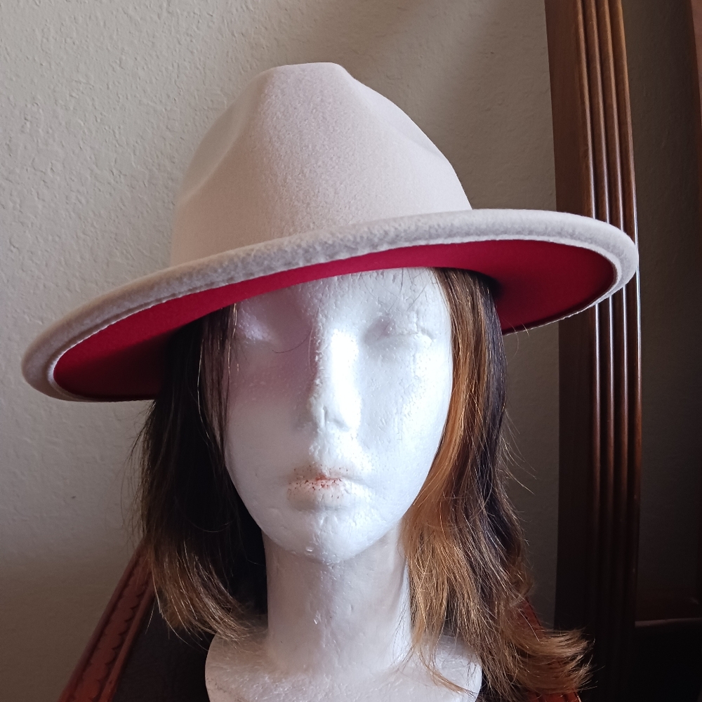 Felt fedora hat